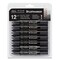 Winsor & Newton Promarker Brush Markers - Neutral Tones, Set of 12